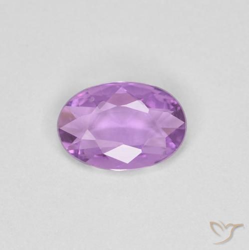 0.35ct Natural Medium Purple Sapphire, Oval, VS