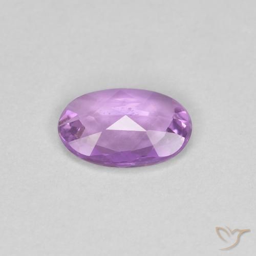Sapphire Gemstone in 6 x 4 mm (calibrated) Size for Sale, Sapphire Stone in Medium Purple Color
