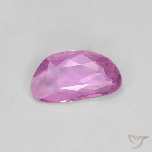 0.67ct Natural Intense Pinkish Purple Sapphire, Fancy, VS