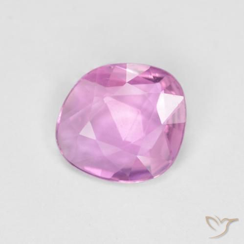 0.77 ct Purple Sapphire Stone, Natural Sapphire in Fancy Cut Shape for Sale