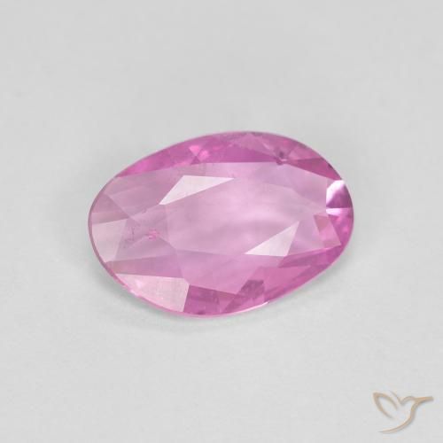 0.64 ct Pink Sapphire Stone, Natural Sapphire in Fancy Cut Shape for Sale