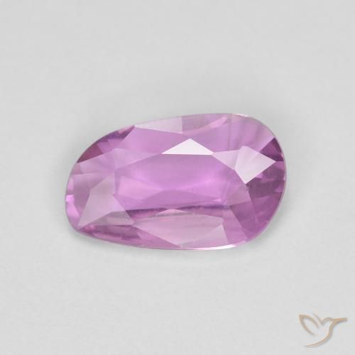 0.69ct Natural Deep Pinkish Purple Sapphire, Fancy, VS