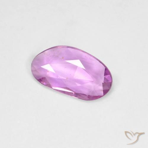 0.69 ct Purple Sapphire Stone, Natural Sapphire in Fancy Cut Shape for Sale