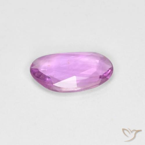 Sapphire Gemstone in 8.5 x 4.8 mm Size for Sale, Sapphire Stone in Medium Purple Color