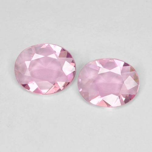 Светло-розовый Сапфир Камень - 0.4ct Фасетный Овал (ID: 623929)
