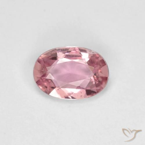 0.48ct Natural Light Pink   Bubblegum Sapphire, Oval, VS
