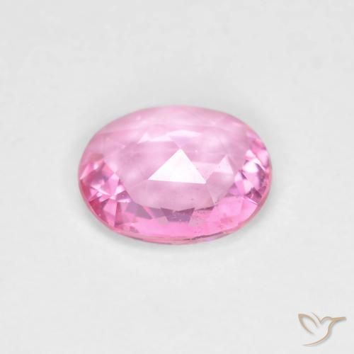 Sapphire Gemstone in 6 x 5.1 mm Size for Sale, Sapphire Stone in Pink Color