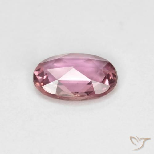 Sapphire Gemstone in 6.1 x 4.2 mm Size for Sale, Sapphire Stone in Medium Magenta Color