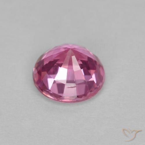 Sapphire Gemstone in 5 mm (calibrated) Size for Sale, Sapphire Stone in Medium Pink Color