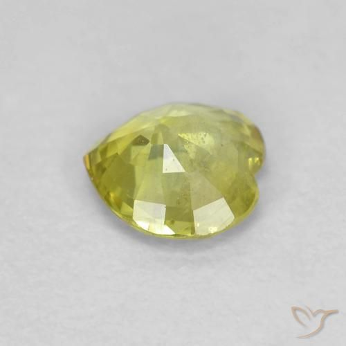 Sapphire Gemstone in 4.8 x 4.7 mm Size for Sale, Sapphire Stone in Light Green Color