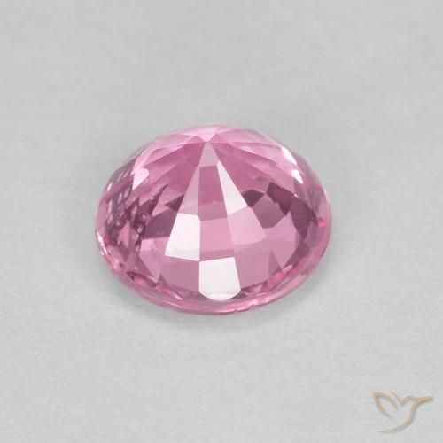 Sapphire Gemstone in 5.2 mm Size for Sale, Sapphire Stone in Hot Pink Color
