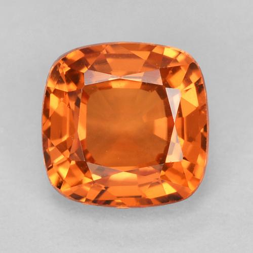 Medium Orange Сапфир Камень - 0.4ct Огранка Подушечка (ID: 629550)