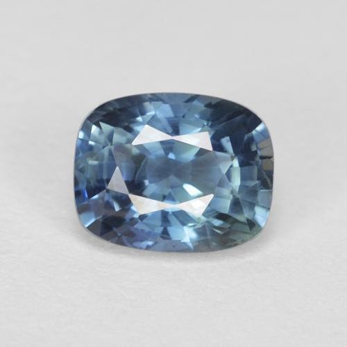 Navy Blue Saphir Edelstein - 0.8ct Kissenschliff (ID: 631103)