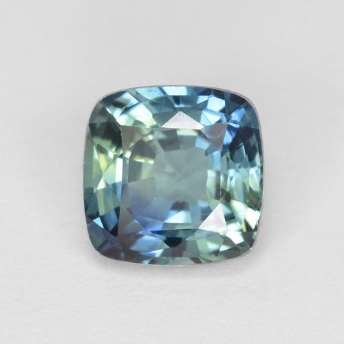 Светло-голубой Сапфир Камень - 1.1ct Огранка Подушечка (ID: 631286)
