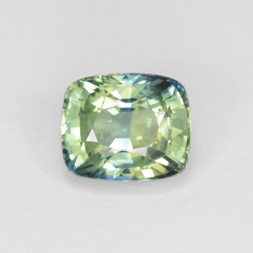 Mehrfarbig Saphir Edelstein - 1.3ct Kissenschliff (ID: 631287)