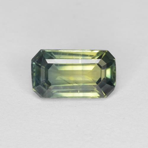 Multicolor Sapphire Gem - 1.1ct Octagon Step Cut (ID: 631314)