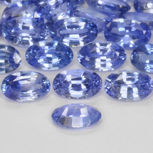 Sapphire Gemstone in 5 x 3 mm (calibrated) Size for Sale, Sapphire Stone in Pastel Blue Color