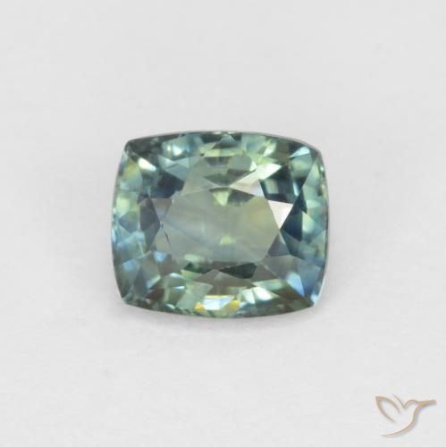 1.19ct Natural Multicolor Sapphire, Cushion, VVS-VS