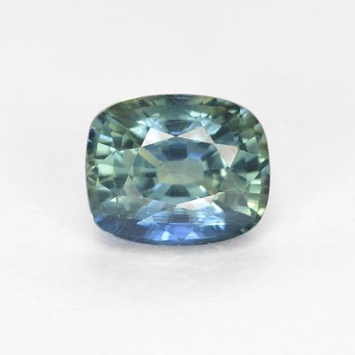 1,15ct Taglio a cuscino multicolore Zaffiro dal Madagascar, Dimension 6 x 4,9mm, Natural Riscaldato Gemstone, VS Clarity, 1 piece Zaffiro in Multicolore Color, Mohs Hardness of 9 adatto per gioielli da indossare ogni giorno, Simboleggia abbondanza e prosperità, Photo A