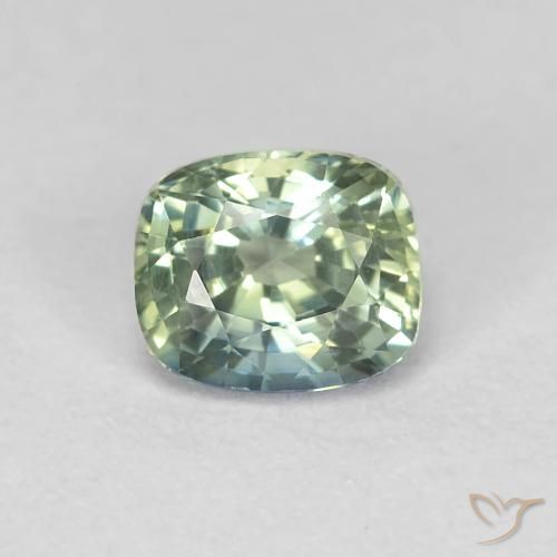 0.90ct Natural Multicolor Sapphire, Cushion, VVS