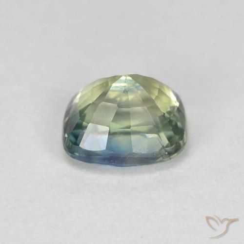 Sapphire Gemstone in 5.5 x 4.7 mm Size for Sale, Sapphire Stone in Multicolor Color