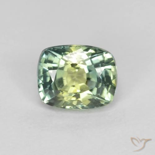 0.85ct Natural Multicolor Sapphire, Cushion, VVS