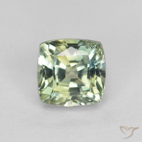0.84ct Natural Multicolor Sapphire, Cushion, VS