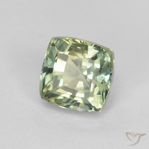 0.84 ct Multicolor Sapphire Stone, Natural Sapphire in Cushion-Cut Shape for Sale