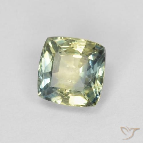 0.66ct Natural Multicolor Sapphire, Cushion, VS
