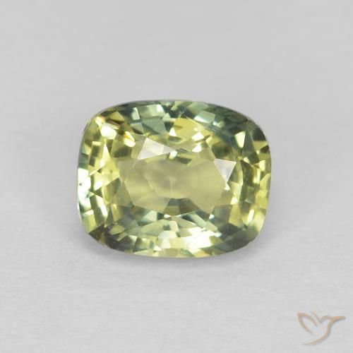 0.73ct Natural Multicolor Sapphire, Cushion, VVS