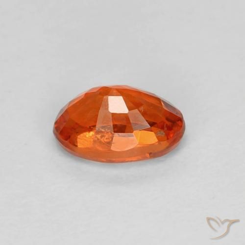 Sapphire Gemstone in 6 x 4 mm (calibrated) Size for Sale, Sapphire Stone in Intense Red Color