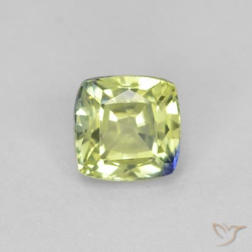 0.51ct Natural Multicolor Sapphire, Cushion, VVS-VS