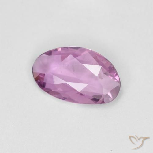 0.46 ct Purple Sapphire Stone, Natural Sapphire in Fancy Cut Shape for Sale