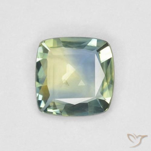 0.66ct Natural Multicolor Sapphire, Cushion, VVS