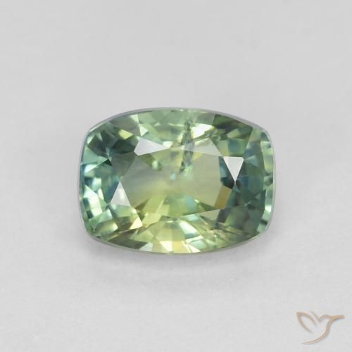 1.22ct Natural Multicolor Sapphire, Cushion, VS