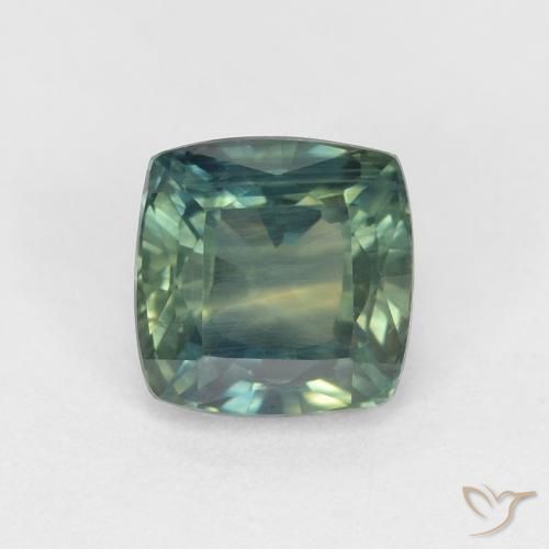 1.14ct Natural Multicolor Sapphire, Cushion, VVS-VS