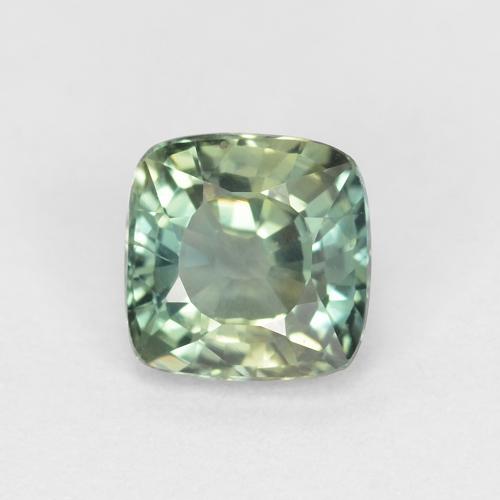 Zaffiro Taglio a cuscino da 0,95 ct dal Madagascar, dimensione 5,3 x 5,3mm, purezza VVS-VS, pietra preziosa naturale Riscaldato, Zaffiro 1pc in colore Multicolore, durezza Mohs di 9 adatto per gioielli da indossare ogni giorno, Simboleggia abbondanza e prosperità, Photo A