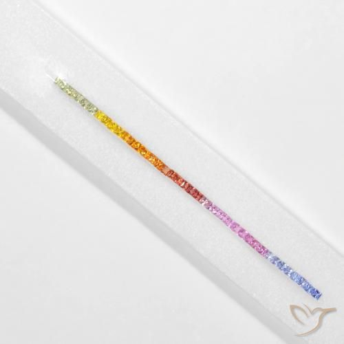 Best Sapphires for a Rainbow Ring | AAA Color, Top Quality Cut