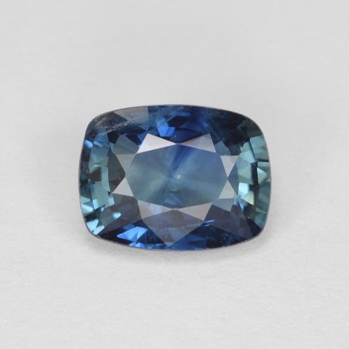 Zaffiro 6,5 x 5mm multicolore Taglio a cuscino dal Madagascar, peso di 1,01 ct, gemma naturale Riscaldato in purezza VS, 1 pezzo Zaffiro - Colore: Multicolore, durezza Mohs di 9 adatto per gioielli da indossare ogni giorno, Pietra portafortuna tradizionale di aprile, Photo A