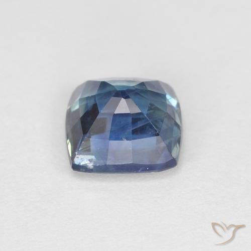 Sapphire Gemstone in 5.3 x 5.3 mm Size for Sale, Sapphire Stone in Teal Color