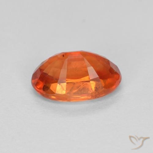 Sapphire Gemstone in 6 x 4 mm (calibrated) Size for Sale, Sapphire Stone in Intense Red Color