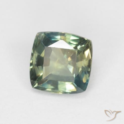 1.15 ct Blue Sapphire Stone, Natural Sapphire in Cushion-Cut Shape for Sale