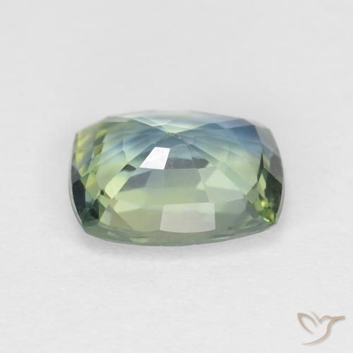 Sapphire Gemstone in 6.9 x 5.6 mm Size for Sale, Sapphire Stone in Multicolor Color