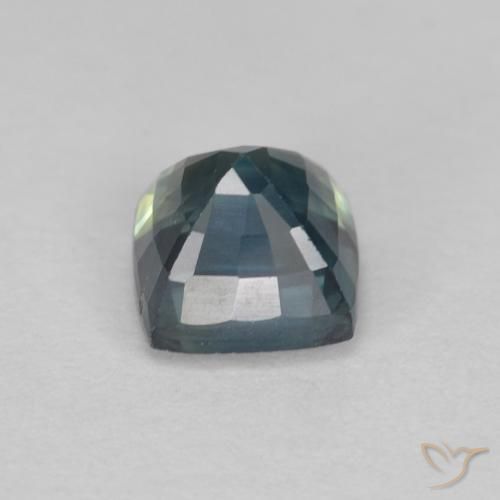 Sapphire Gemstone in 5.2 x 5.2 mm Size for Sale, Sapphire Stone in Teal Color