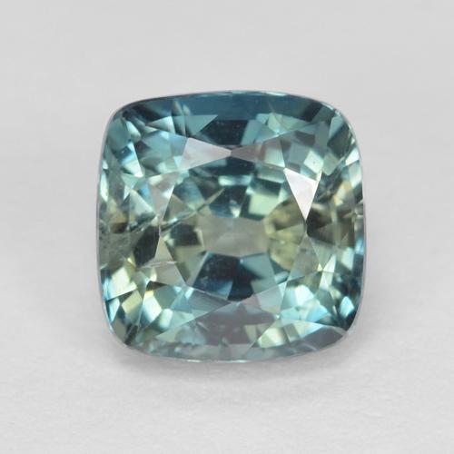 Beautiful Bi-Color Parti Sapphire 4 MM Round Shape Unheated & Untreated Absolutely Natural Green Sapphire For Beautiful Jewelry Making S-104