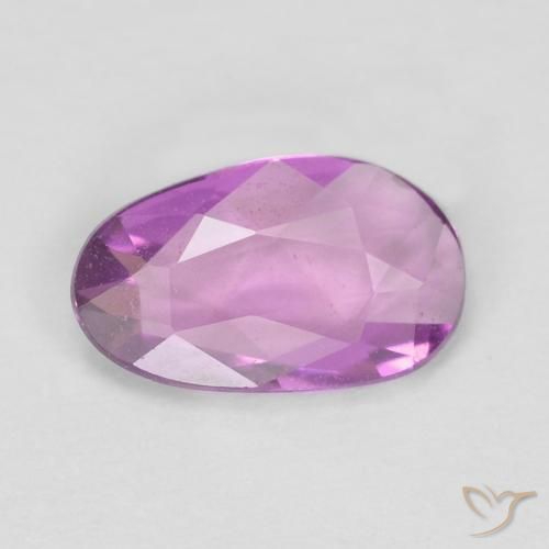 0.55ct Natural Royal Purple Pink Sapphire, Fancy, VVS