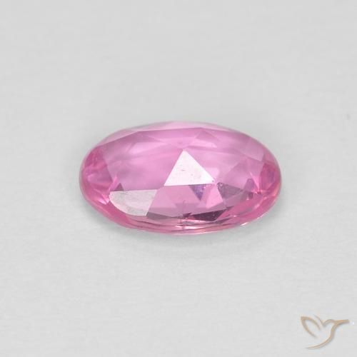 Sapphire Gemstone in 6 x 4 mm (calibrated) Size for Sale, Sapphire Stone in Medium Pink Color