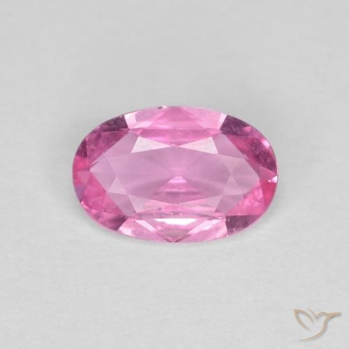 0.42ct Natural Pink Sapphire, Oval, VVS