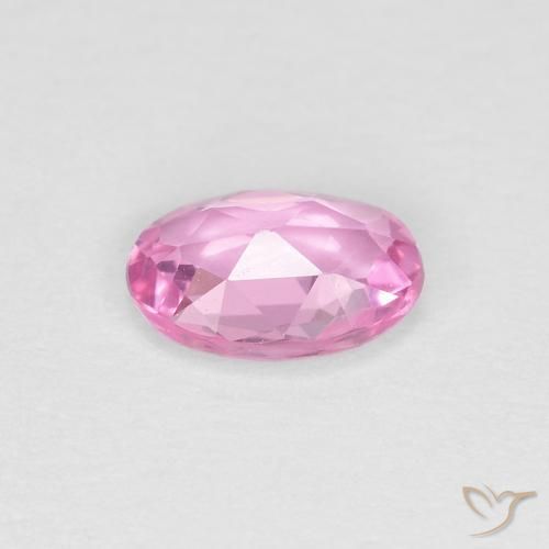 Sapphire Gemstone in 5.6 x 4 mm Size for Sale, Sapphire Stone in Hot Pink Color