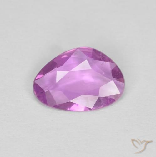 0.51ct Natural Deep Pinkish Purple Sapphire, Fancy, VVS-VS